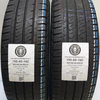 2 GOMME 195 65 16C MICHELIN A55990