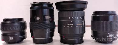 Obiettivi macchina fotografica