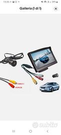 KIT RETROMARCIA MONITOR 4.3" CON TELECAMERA