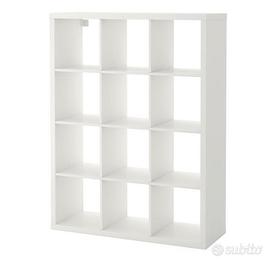 Scaffale Ikea bianco Kallax 112x147
