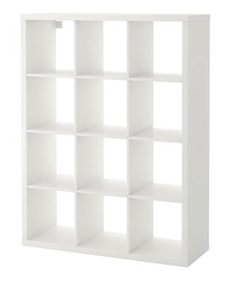 Scaffale Ikea bianco Kallax 112x147