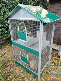 Voliera TABEC due scomparti