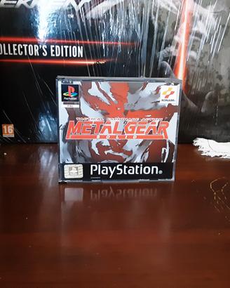 Metal Gear Solid con demo Silent Hill PS1