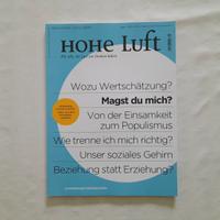 Magazin. Hohe Luft, Ausgabe 1 2021.