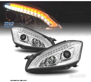 FARI PER MERCEDES CLASSE S W221 05-09 LUCE XENON A