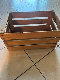 5 Cassette legno vintage