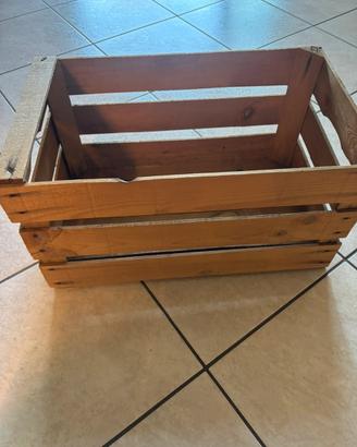 5 Cassette legno vintage