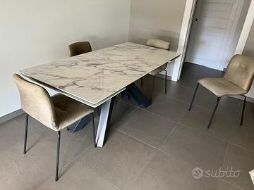 Tavolo Bonaldo big table 90x180 allungabile
