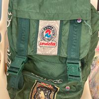 zaino vintage invicta college- verde scuro
