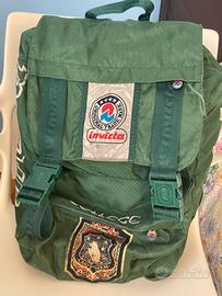 zaino vintage invicta college- verde scuro