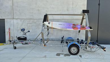 rimorchio optimist kajak canoe surf