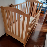 Lettino con cassettone