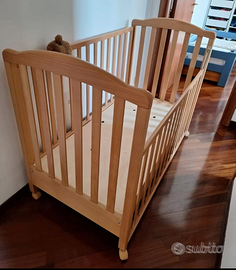 Lettino con cassettone
