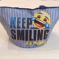 Borsa Emoji Collection ideale da spiaggia