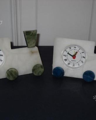 Orologio Treno Alabastro - Lapis - Agata