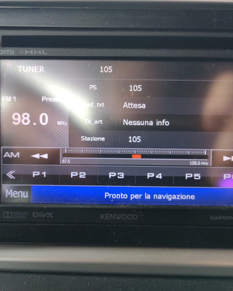 Autoradio DAB+ Kenwood DNX450TR