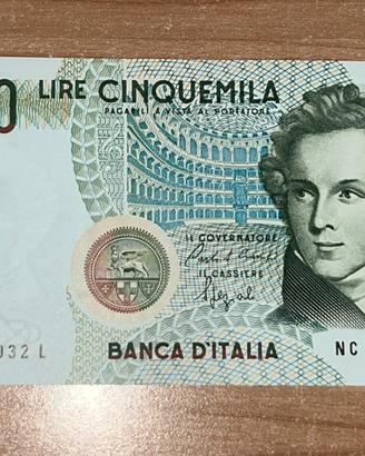 Lire 5000 Bellini FDS
