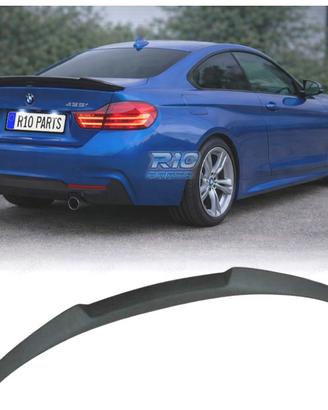 SPOILER ALETTONE BMW F32 LOOK M4 CSL NERO OPACO