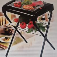 Griglia elettrica acciaio inox NUOVA per barbecue