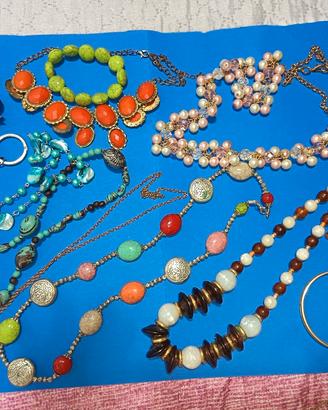 Lotto bigiotteria vintage