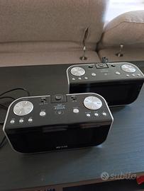 coppia di radiosveglie 