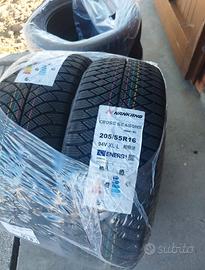 Gomme multistagionali 205-55-16-94v nuove 