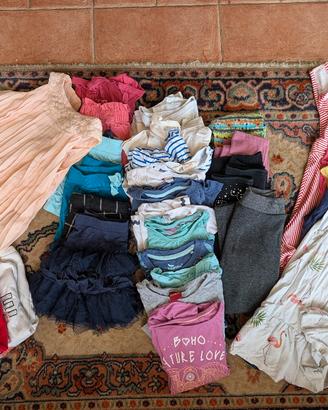 vestiti bambina 2/4 anni 