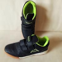 Scarpe Kappa nero, verde flou n.35