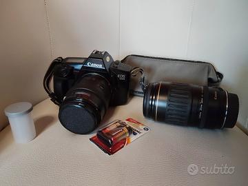 Canon EOS 650 analogica + due obiettivi