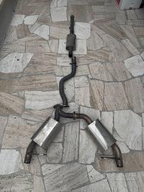 Scarico completo ACCIAIO INOX x Renault Clio 3 RS