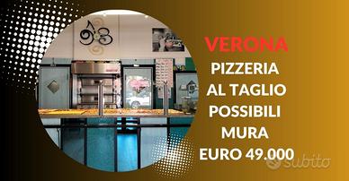 Pizza al taglio con possibilità mura - no bar 19N