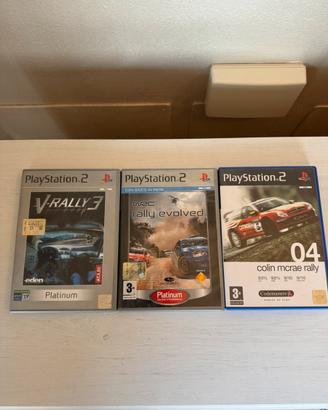 3 giochi rally PlayStation 2