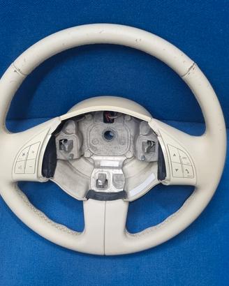 Volante in pelle bianco nuova fiat 500