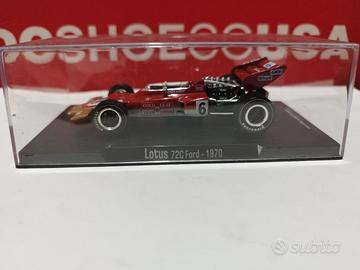 Modellino di Lotus 72C Ford del 1970 in scala 1/43