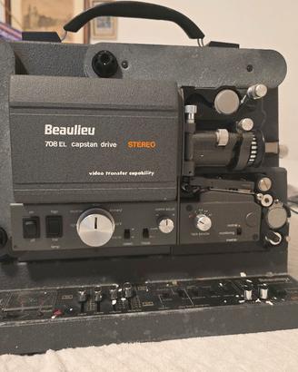 Proiettore Super 8 Beaulieu 708 EL Stereo – Funzio