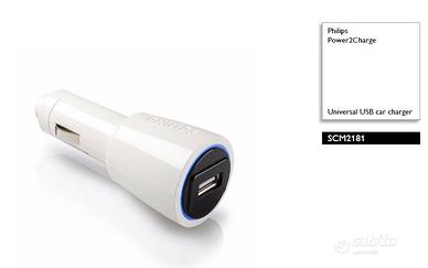 Philips USB Car Charger SCM2181 Caricatore da auto