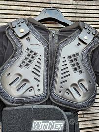 pettorina bambino moto cross/trial/mtb 