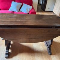 Tavolo massello rotondo/fratino