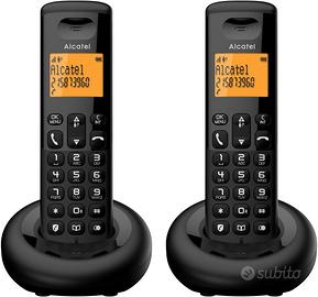 ALCATEL E160 Duo - Telefono Fisso Cordless DECT