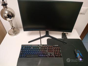 PC Gaming + Monitor/Mouse/Tastiera