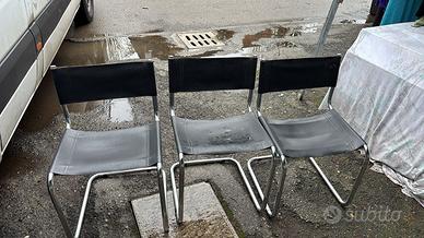 3 sedie vintage 