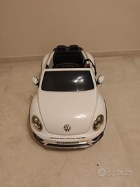 Volkswagen  maggiolino auto elettrica per bambini 