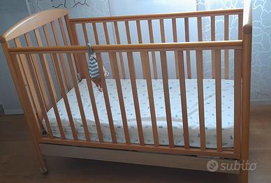 Lettino bambino e materasso