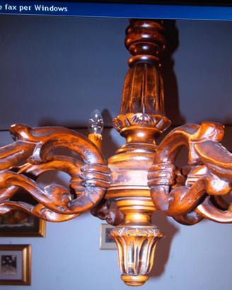 Lampadario arte fiorentina