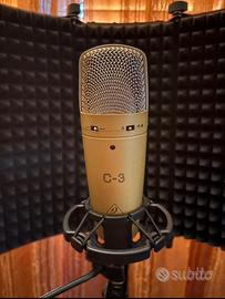 Behringer C3 -Microfono a condensatore TRATTABILE