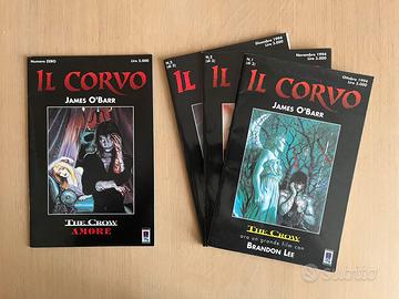 Il corvo di James O’Barr del 1994 (n. 0/1/2/3)
