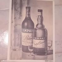 Campari design pubblicità modernariato vintage