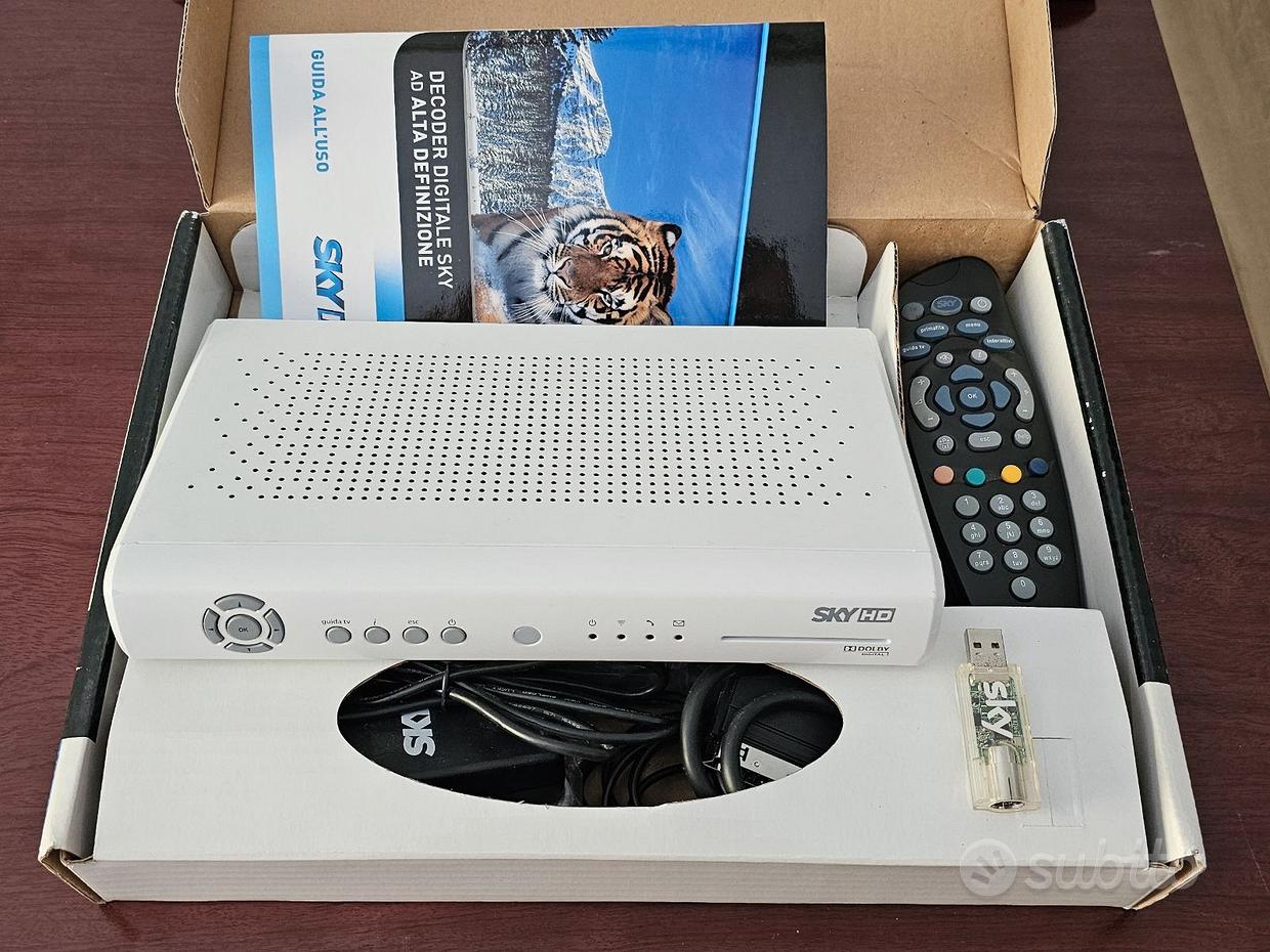 Alimentatore Trasformatore Per Decoder Sky Q Platinum Caricatore