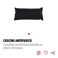 CUSCINO ANTIFUOCO MISURA 250X115X30MM WURTH 20PZ