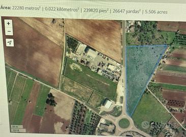 Terreno industriale e agricolo Sava